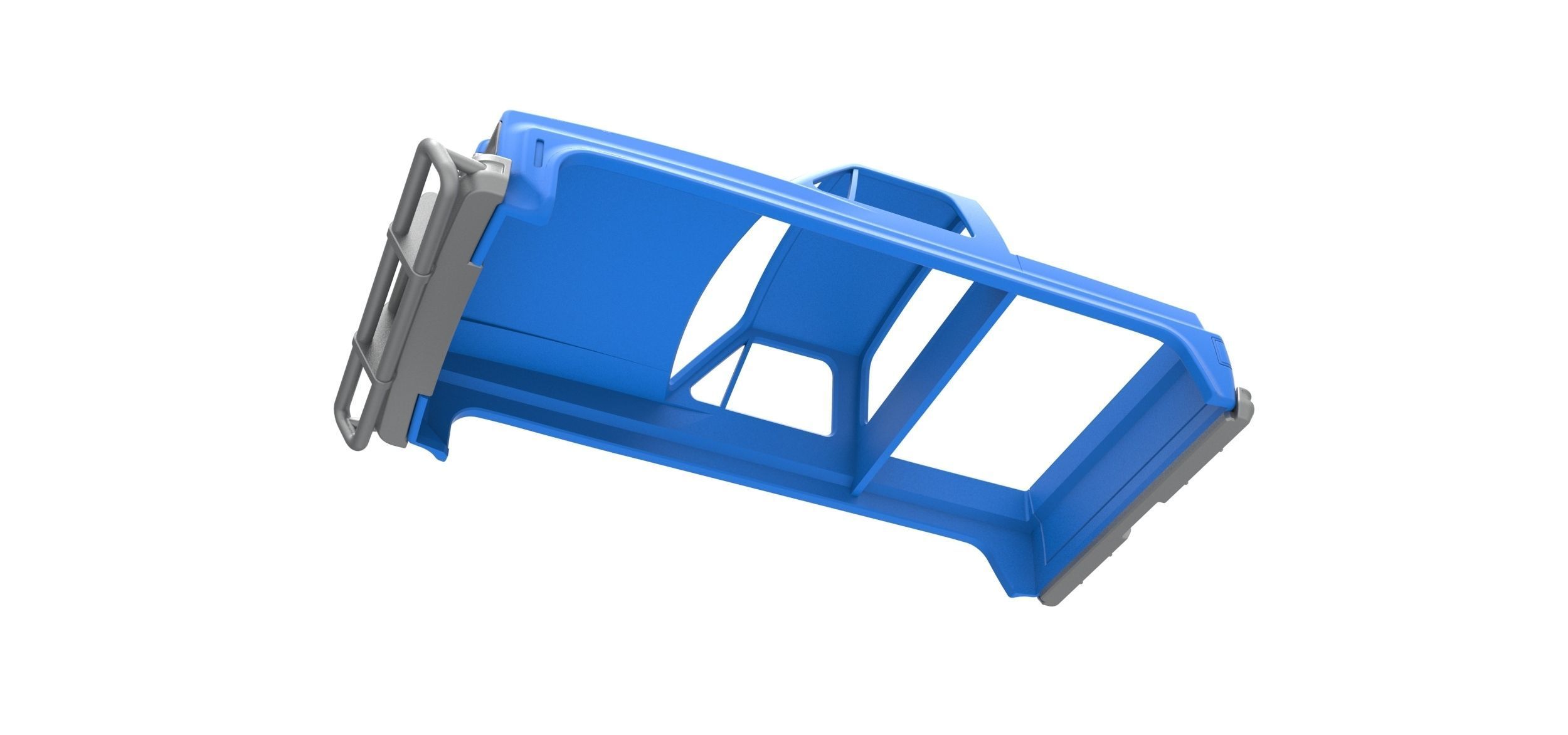 Shell for Fun Short Monster tank Scale 1 to 25 3D print model_2