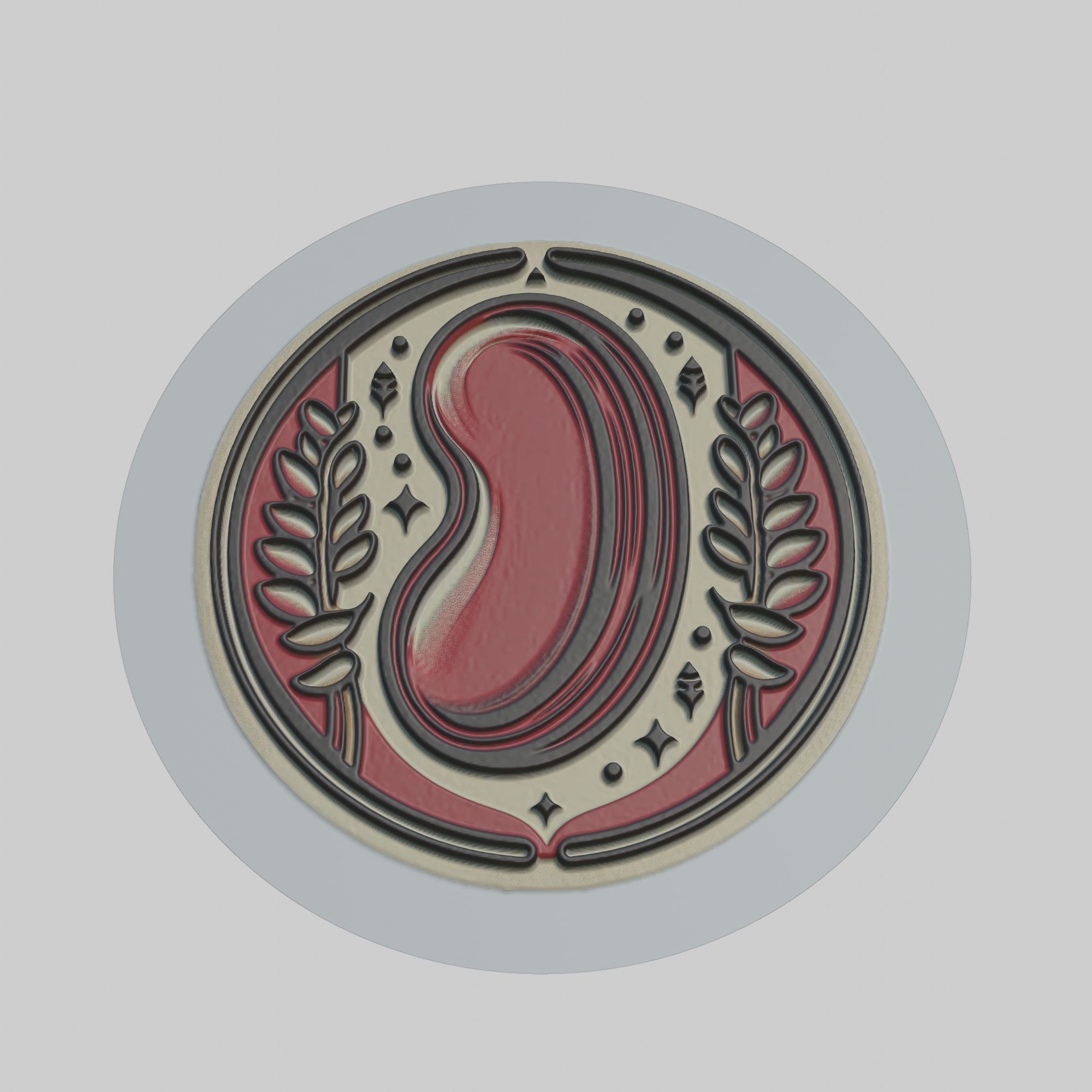 Red Mullet Animal 3D print model_1