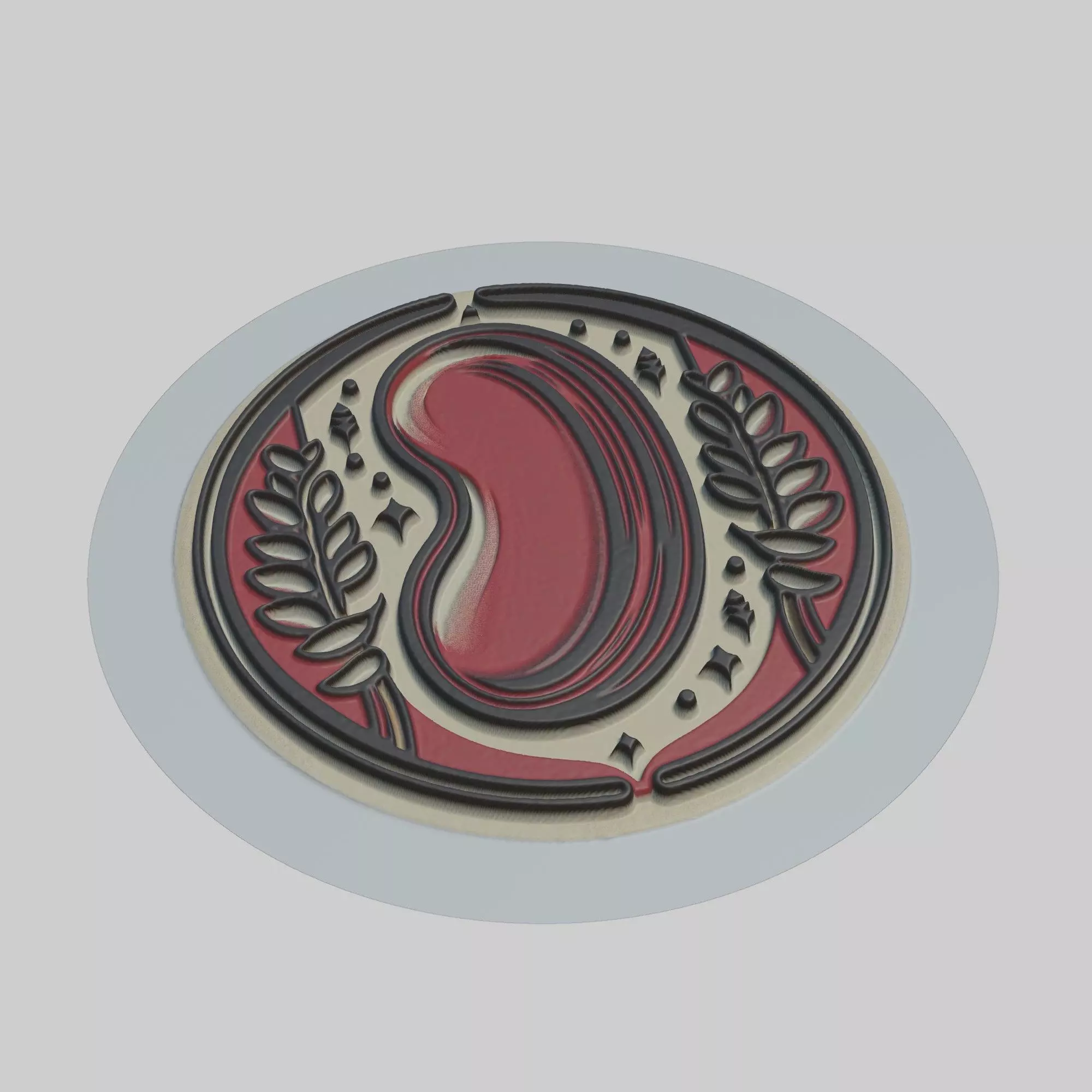 Red Mullet Animal 3D print model_0