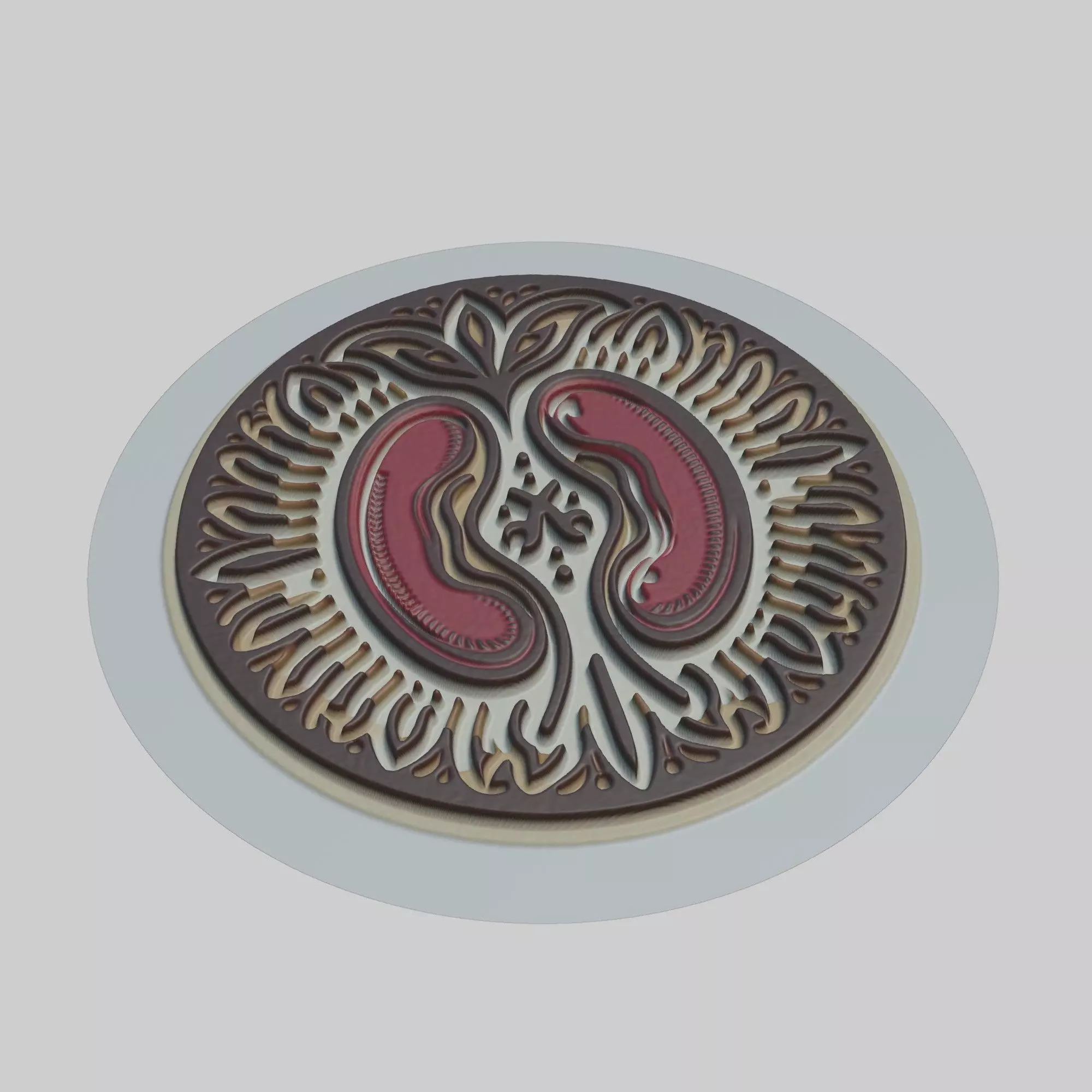 Red Mullet Animal 3D print model