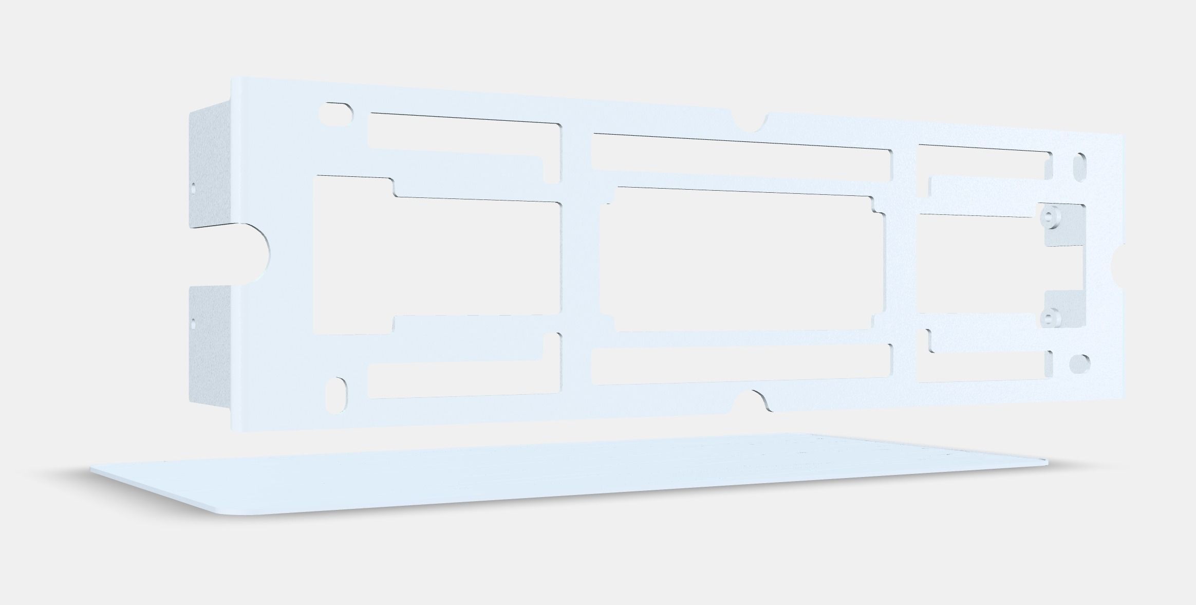 SYMFONISK Bookshelf speaker wall bracket 1 Low-poly 3D model_2