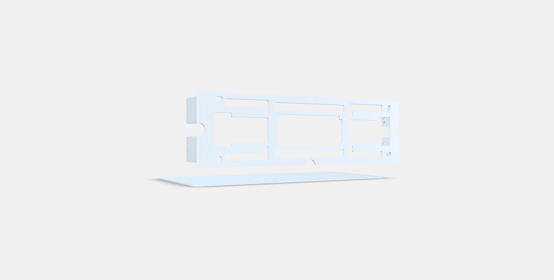 SYMFONISK Bookshelf speaker wall bracket 1 Low-poly 3D model_16
