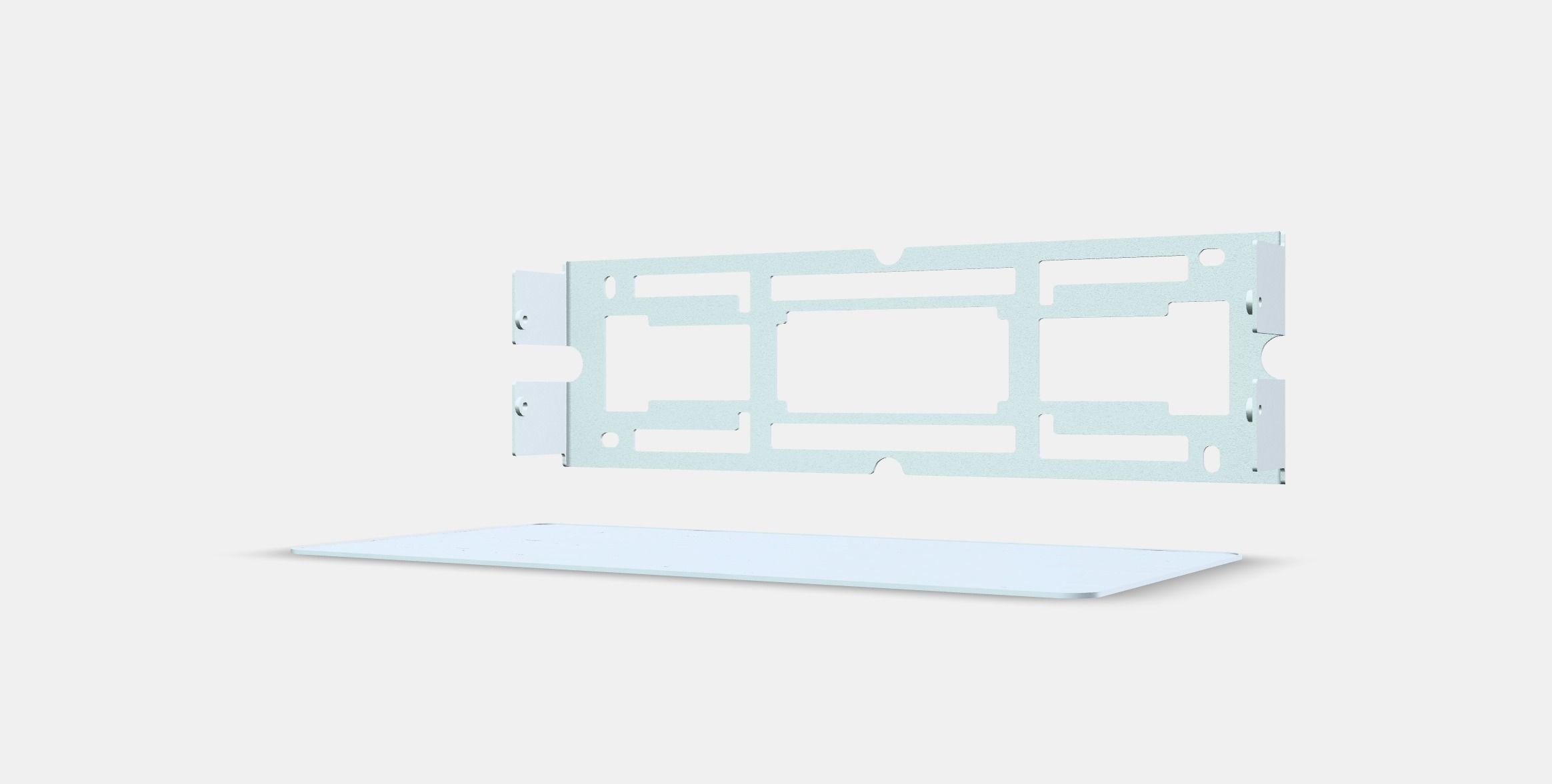 SYMFONISK Bookshelf speaker wall bracket 1 Low-poly 3D model_13