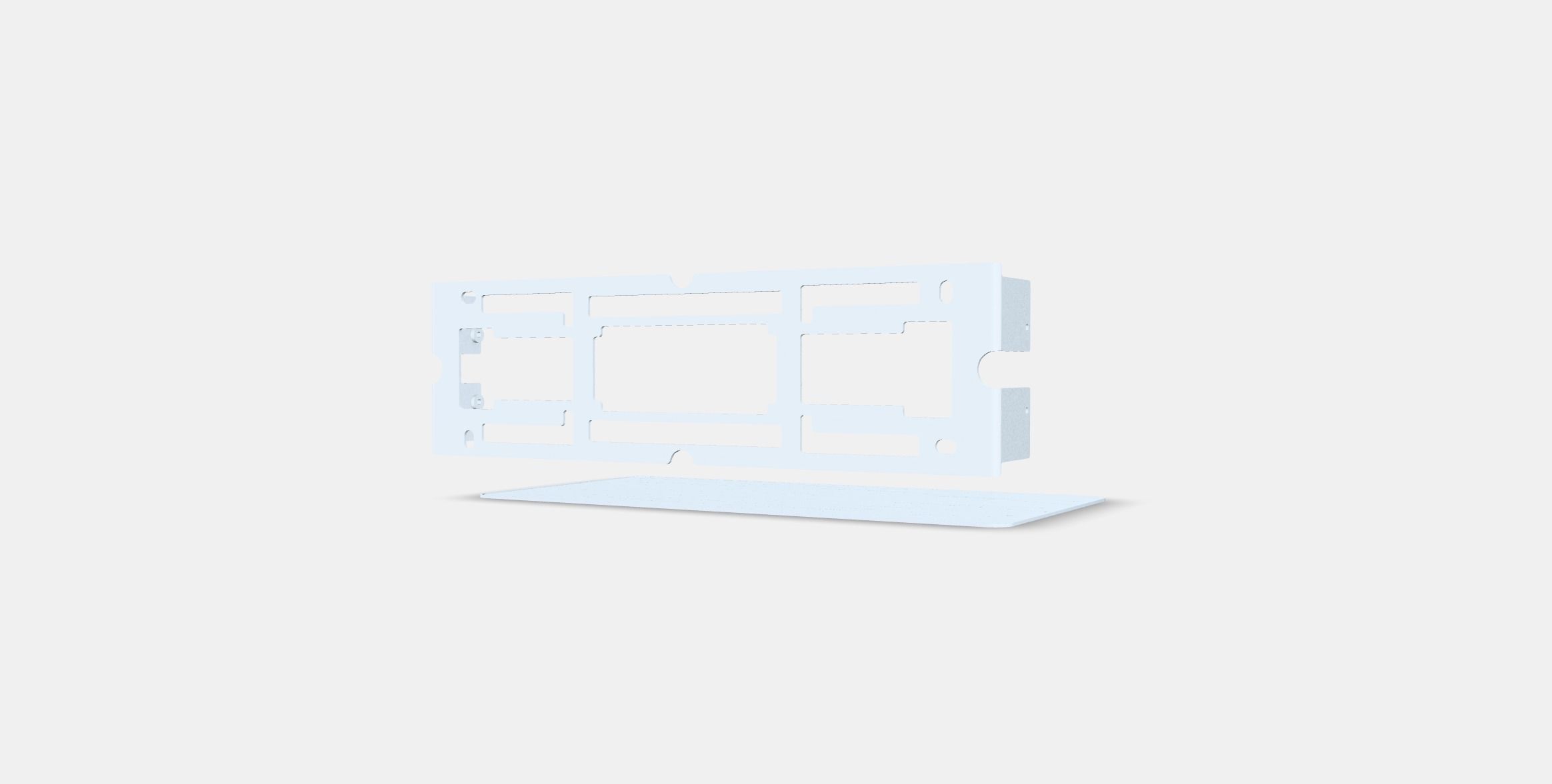 SYMFONISK Bookshelf speaker wall bracket 1 Low-poly 3D model_5