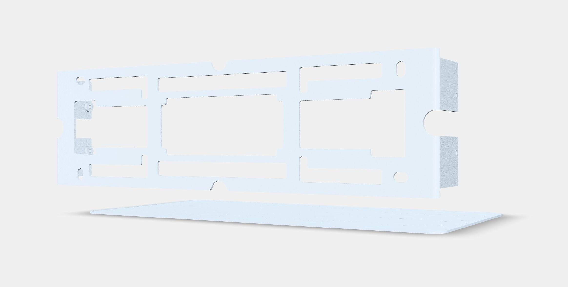 SYMFONISK Bookshelf speaker wall bracket 1 Low-poly 3D model_6