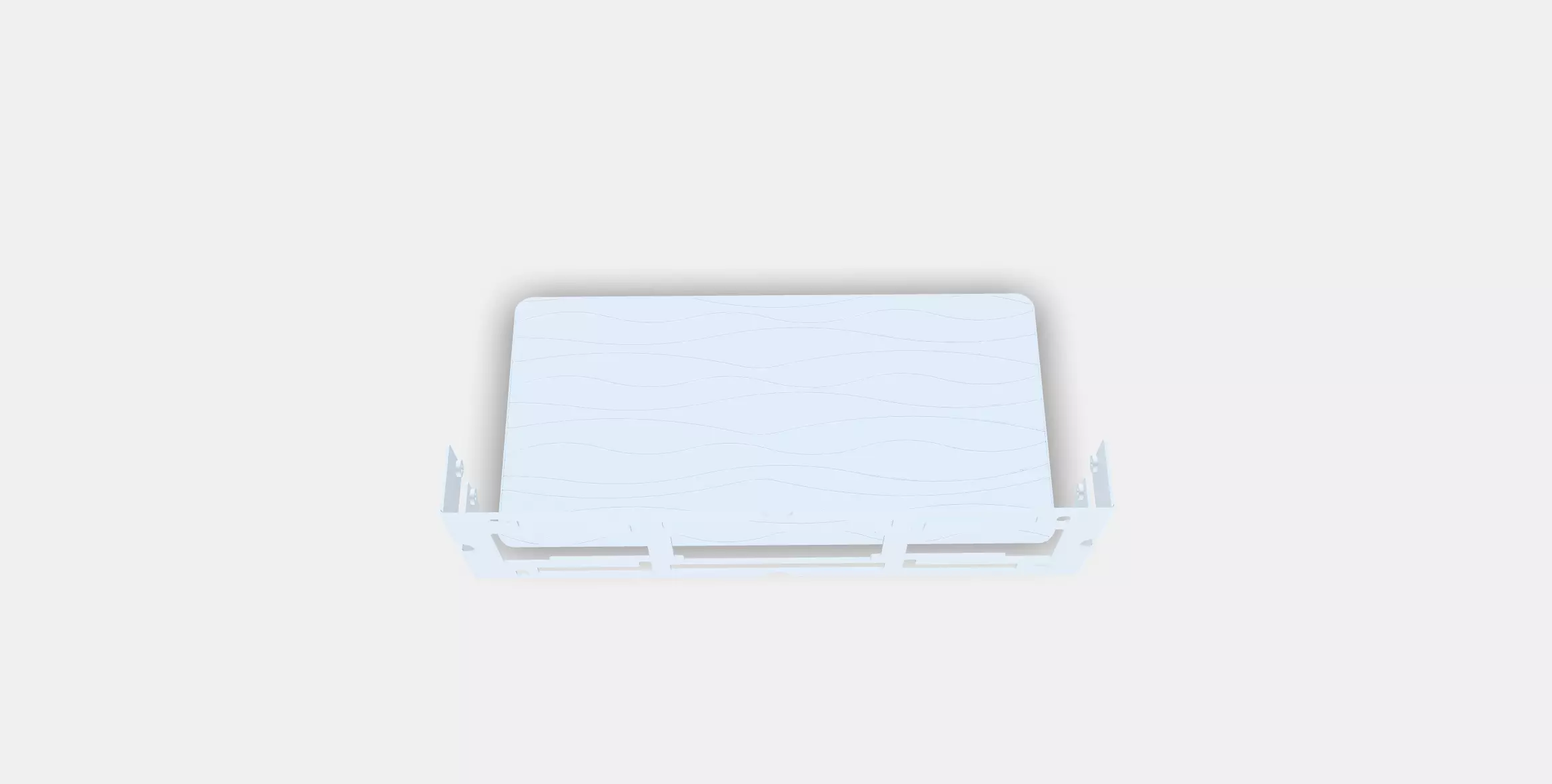 SYMFONISK Bookshelf speaker wall bracket 1 Low-poly 3D model_0