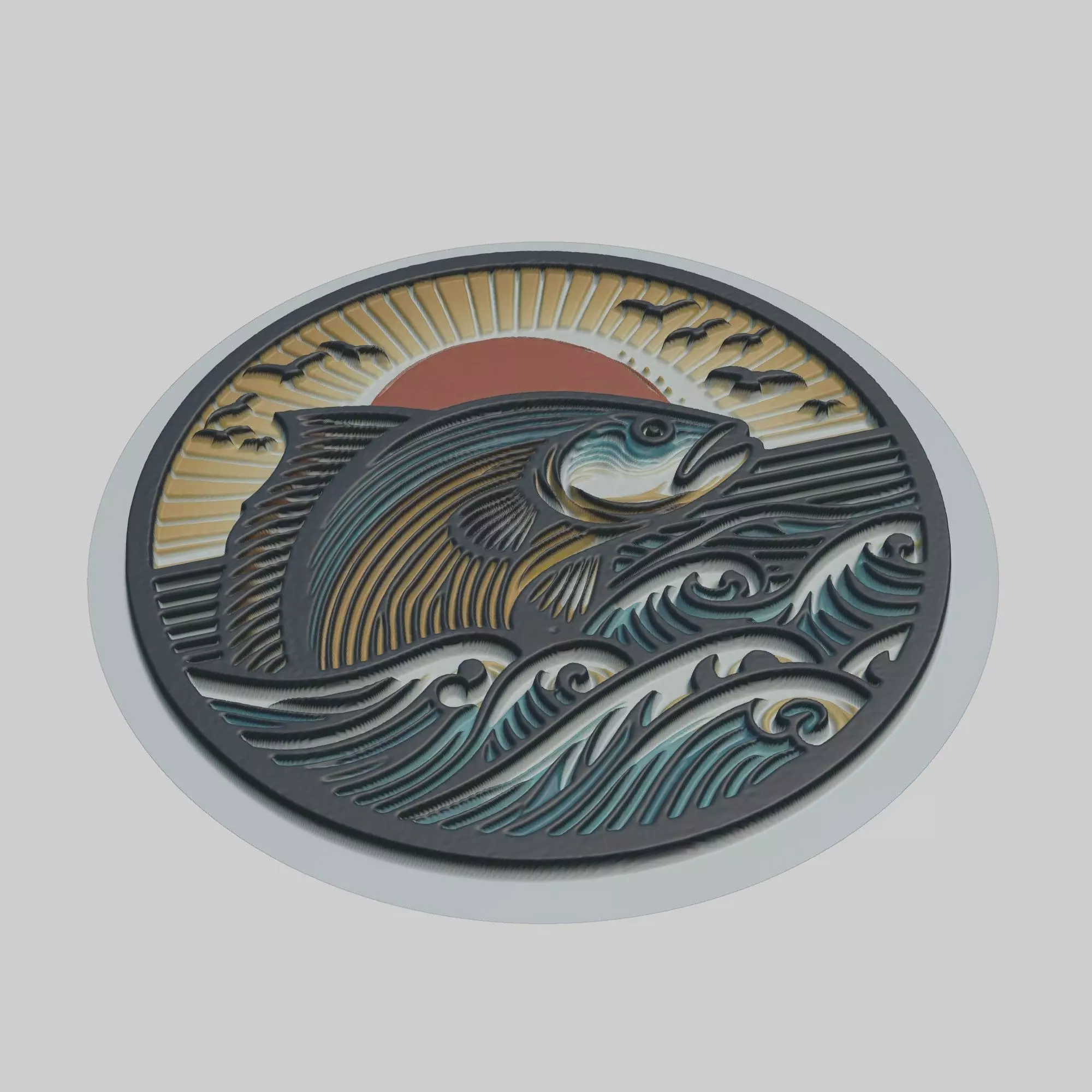 Mullet Animal 3D print model