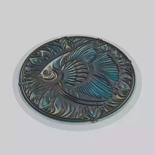 Angelfish Animal 3D print model