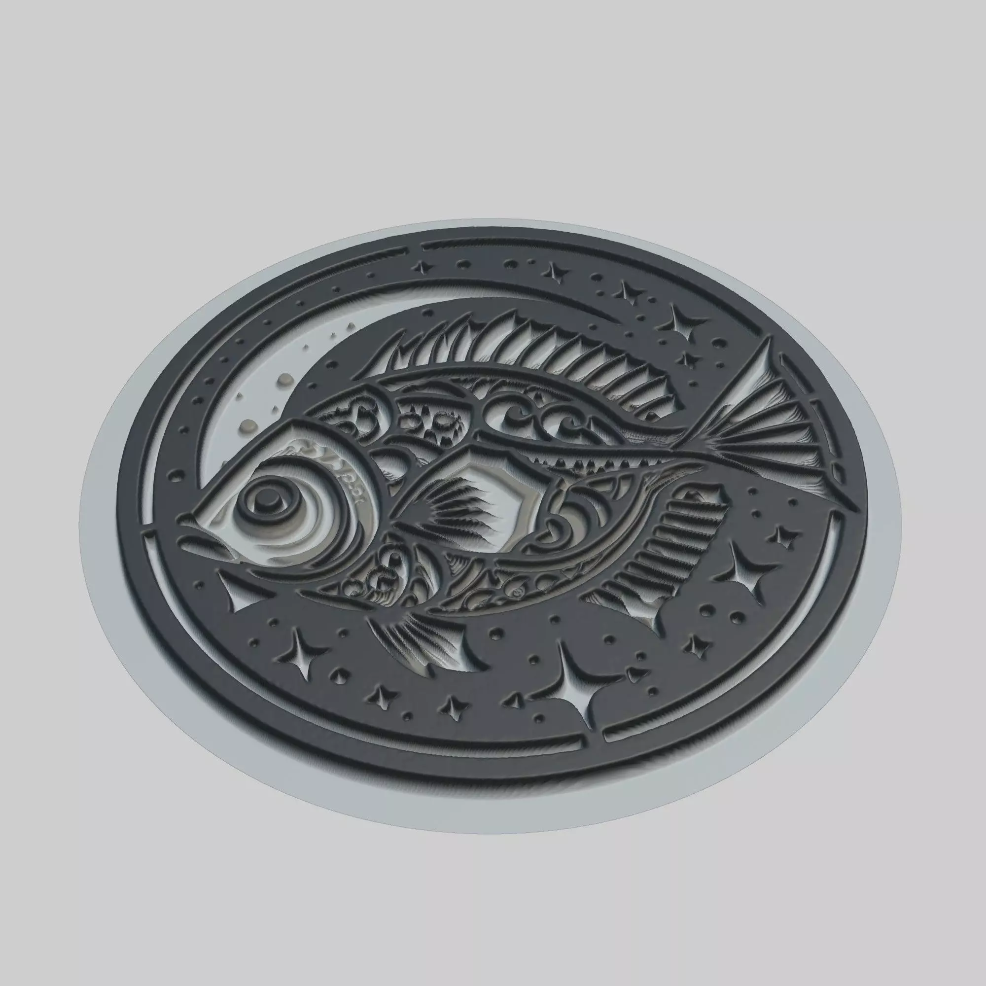 Sunfish Animal 3D print model_0