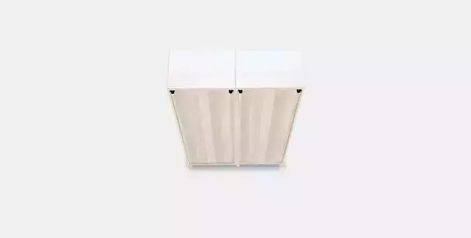 BESTA Storage combination with doors 14 Low-poly 3D model