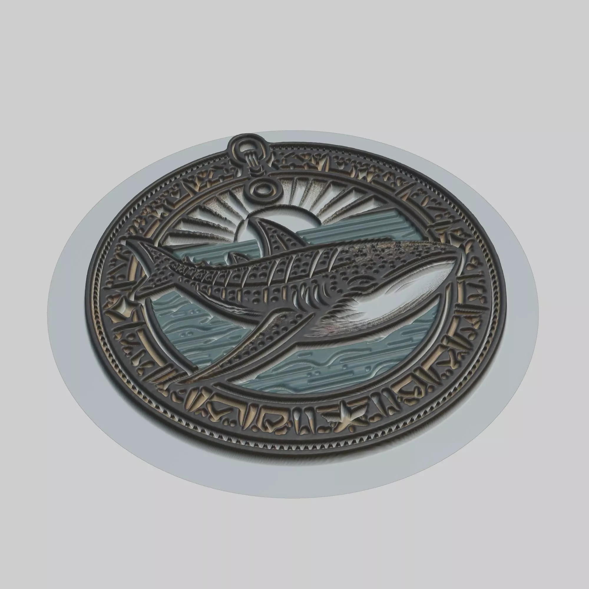 Whale Shark Animal 3D print model_0