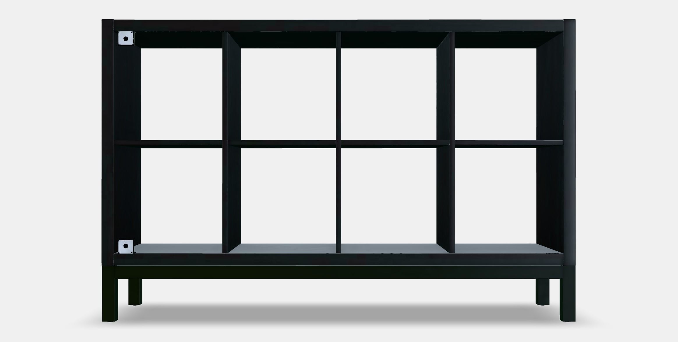 KALLAX Shelving unit with underframe 3 Low-poly 3D model_15