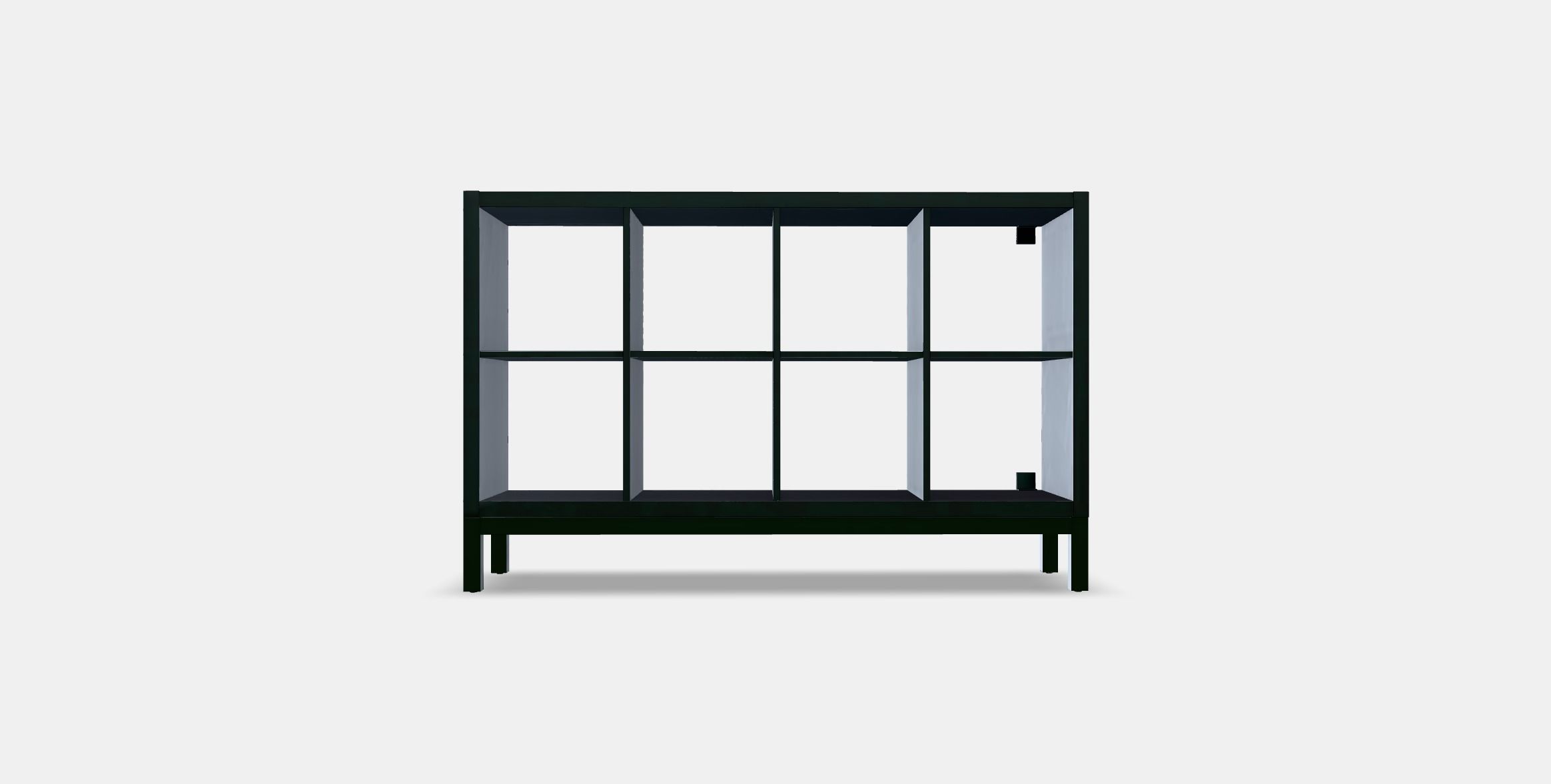 KALLAX Shelving unit with underframe 3 Low-poly 3D model_10