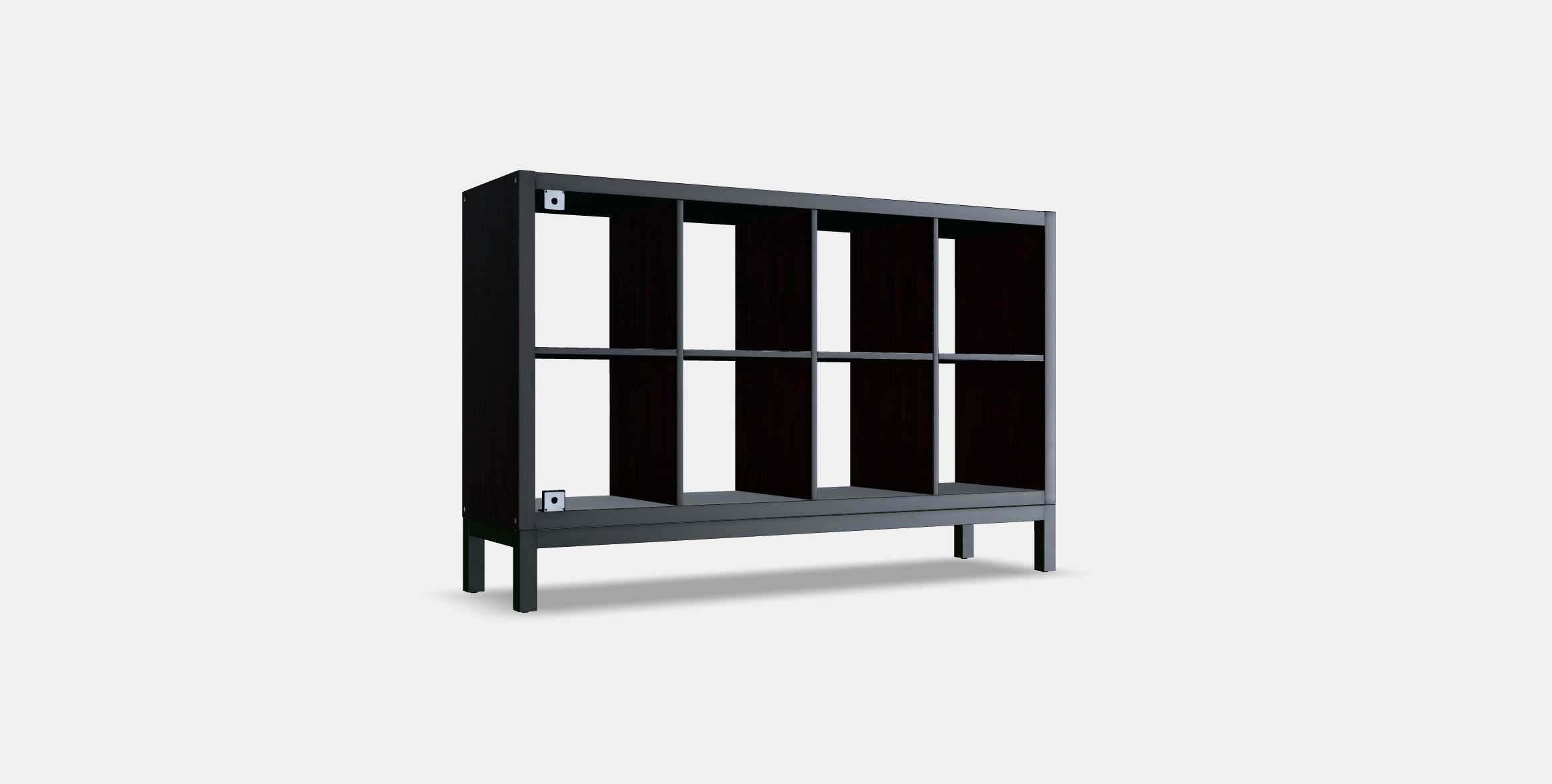 KALLAX Shelving unit with underframe 3 Low-poly 3D model_16