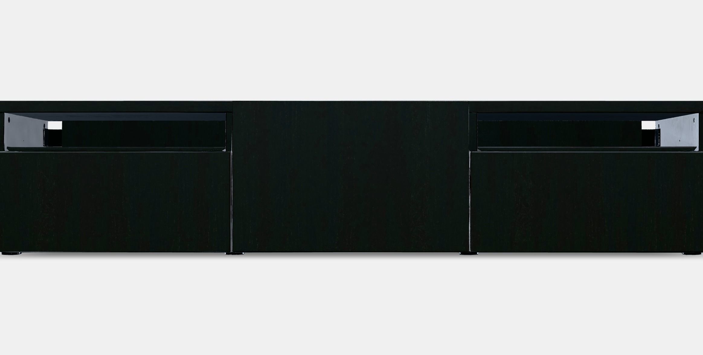 BESTA TV bench 12 Low-poly 3D model_11