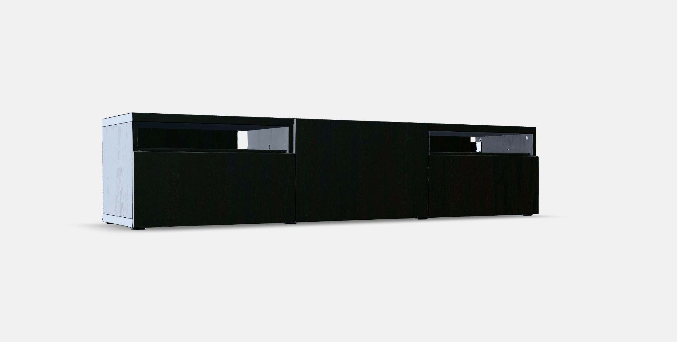 BESTA TV bench 12 Low-poly 3D model_10