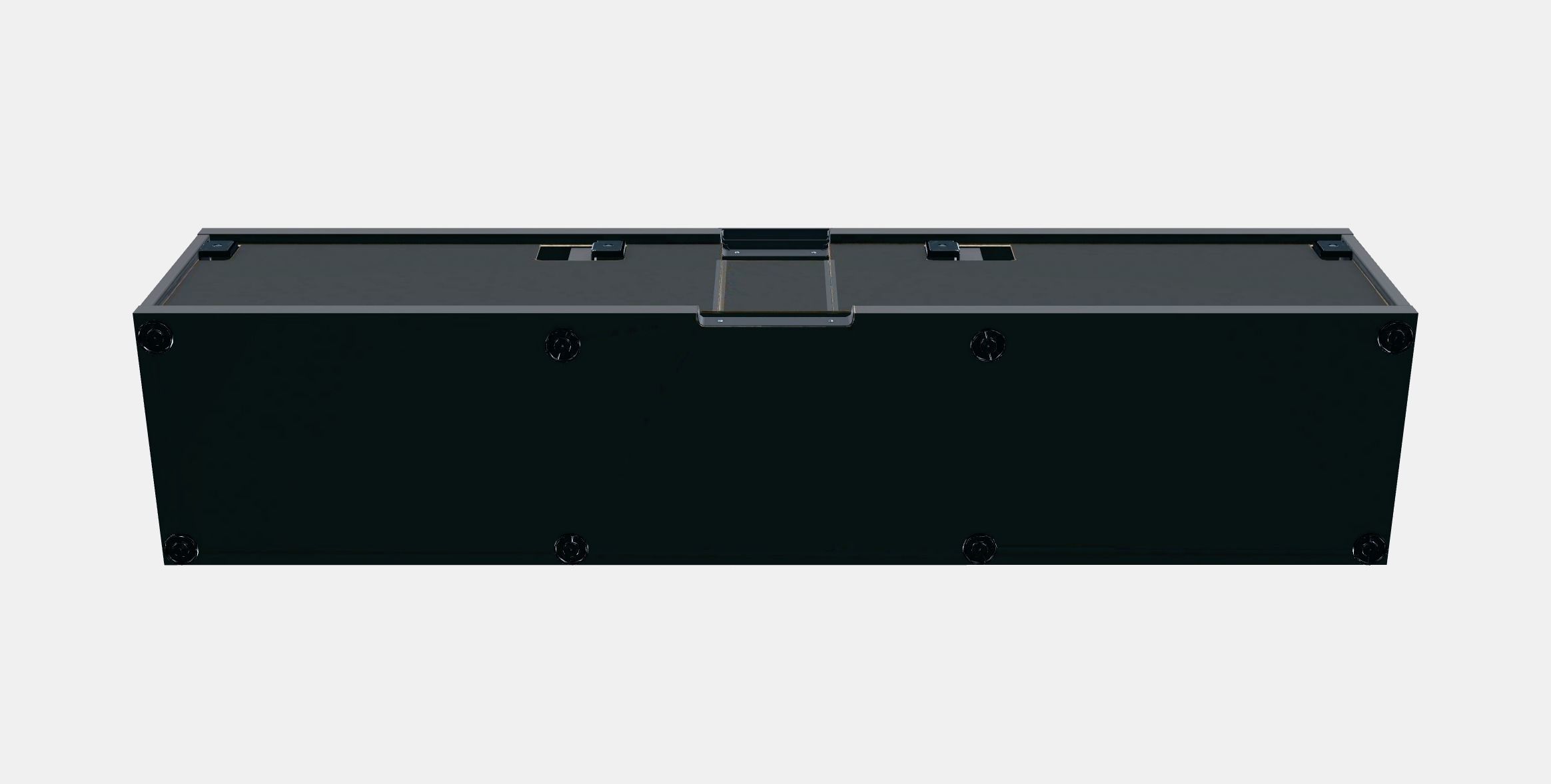 BESTA TV bench 13 Low-poly 3D model_8