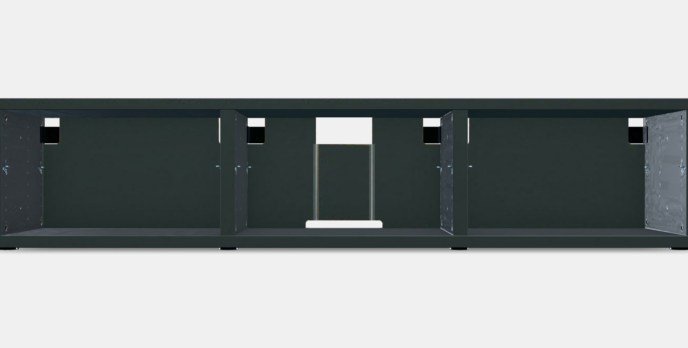 BESTA TV bench 13 Low-poly 3D model_11