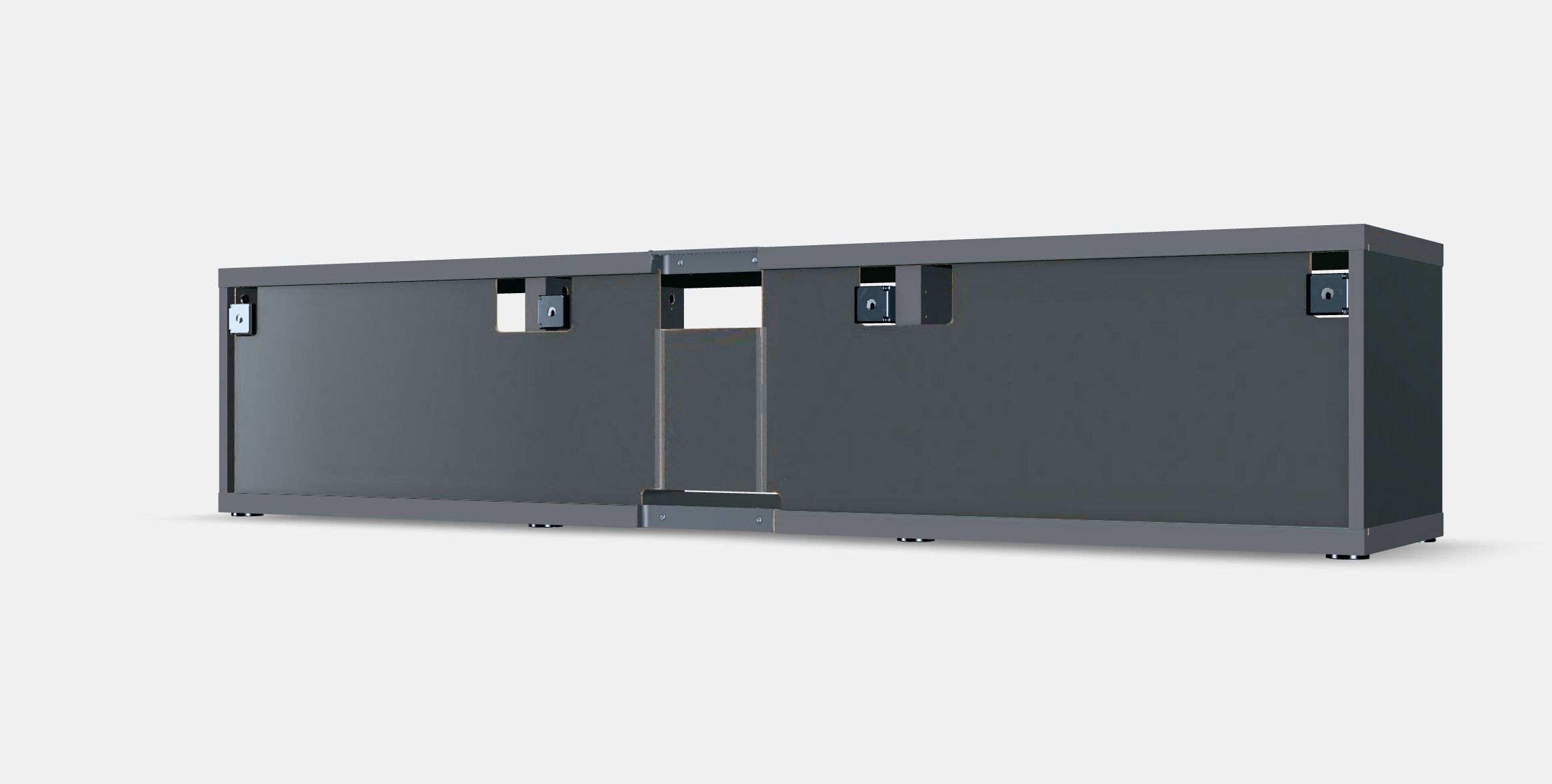 BESTA TV bench 13 Low-poly 3D model_6