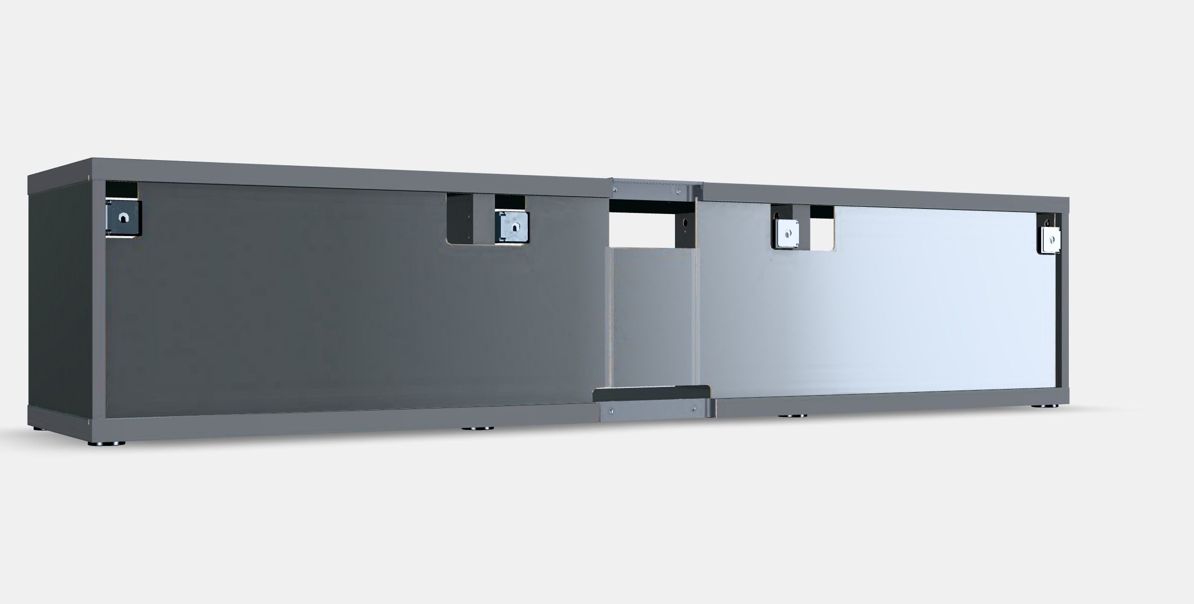 BESTA TV bench 13 Low-poly 3D model_3