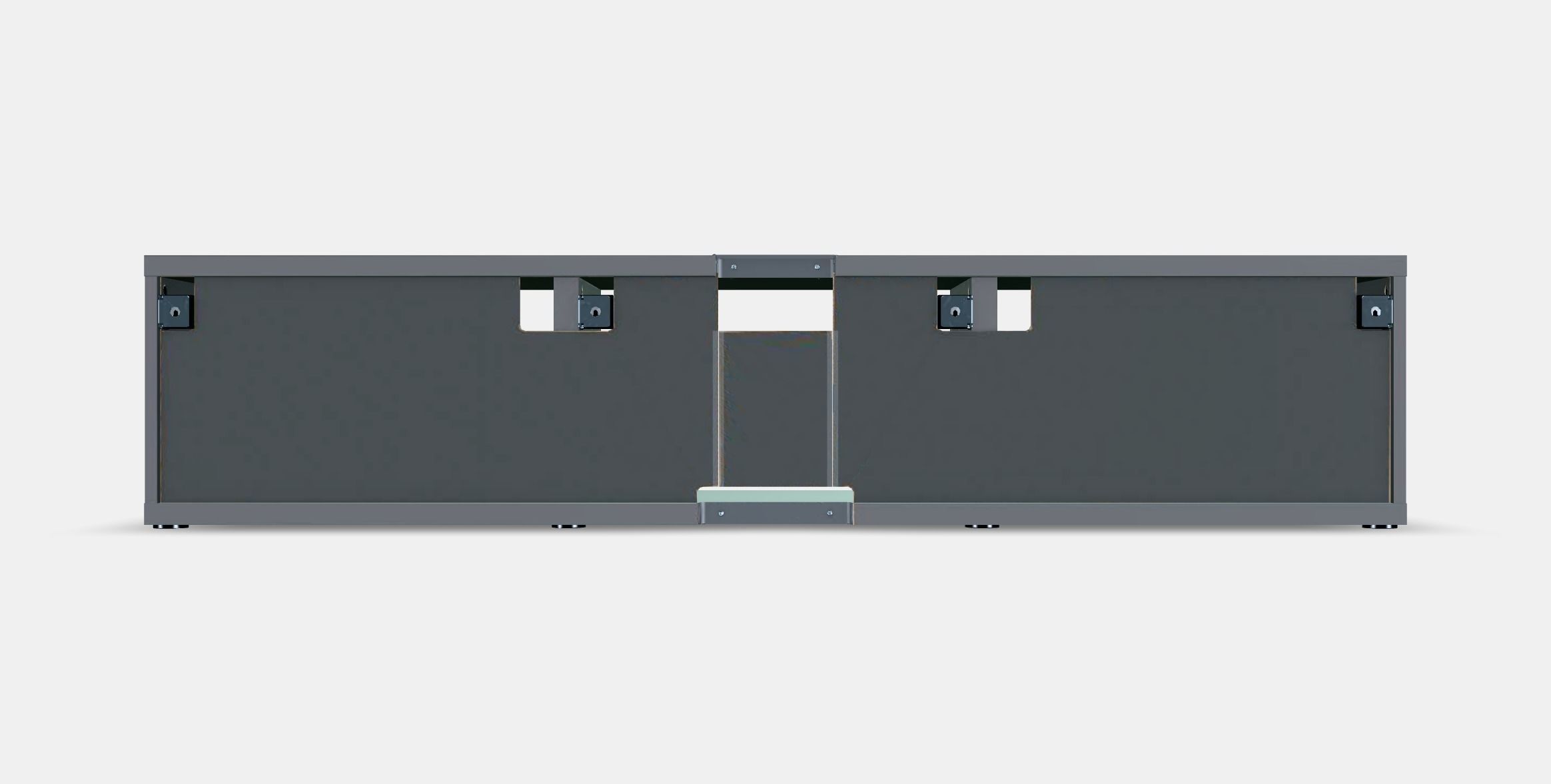 BESTA TV bench 13 Low-poly 3D model_15