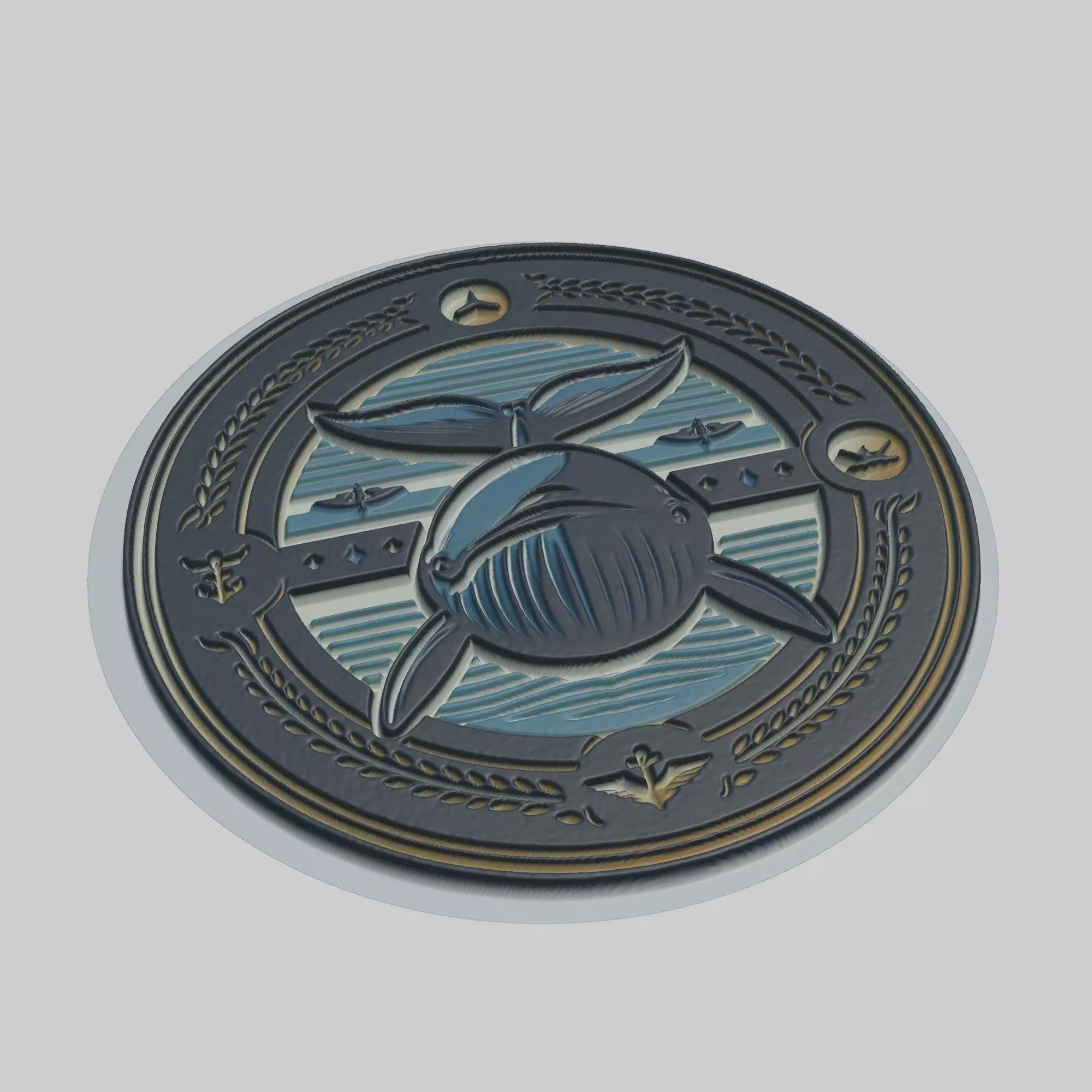 Pilot Whale Animal 3D print model