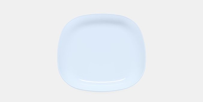 VARDERA Plate 1 Low-poly 3D model