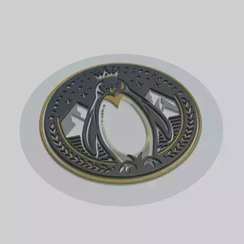 Emperor Penguin Animal 3D print model