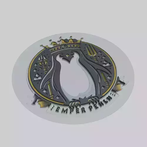 Emperor Penguin Animal 3D print model