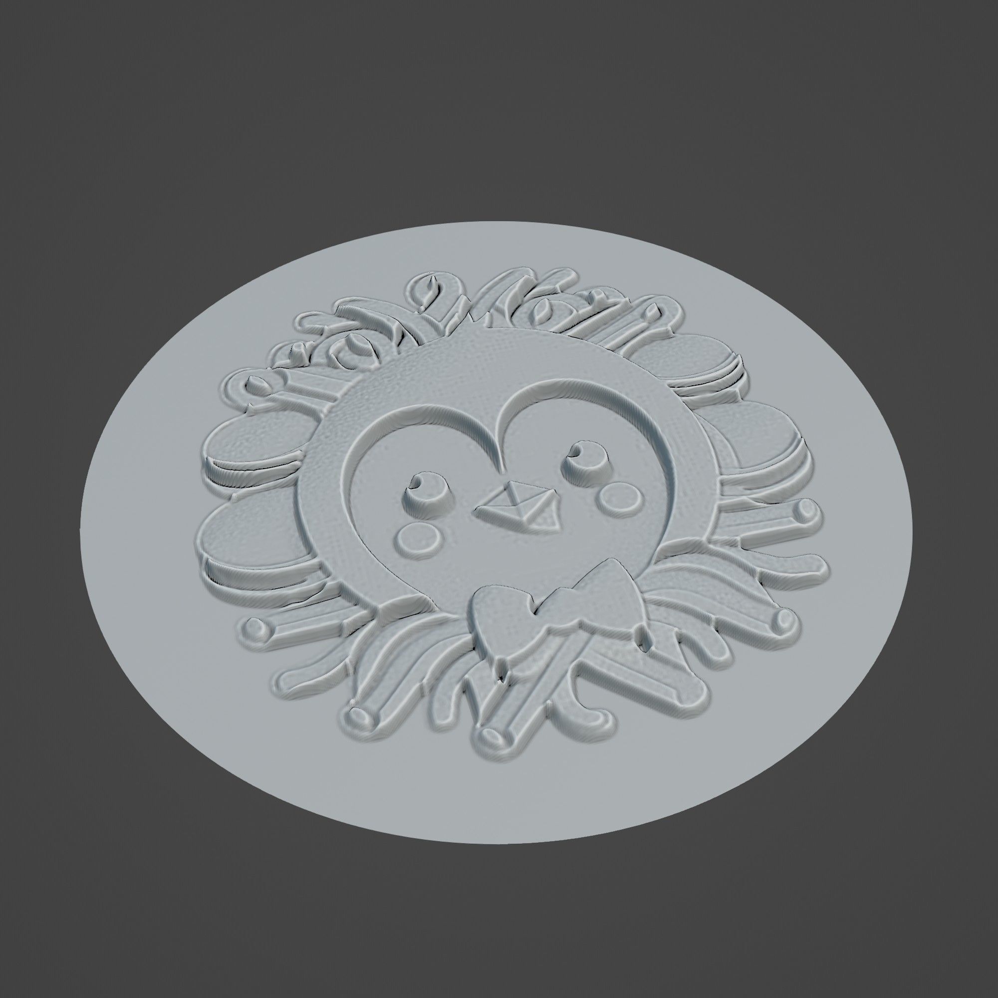 Macaroni Penguin Animal 3D print model_2