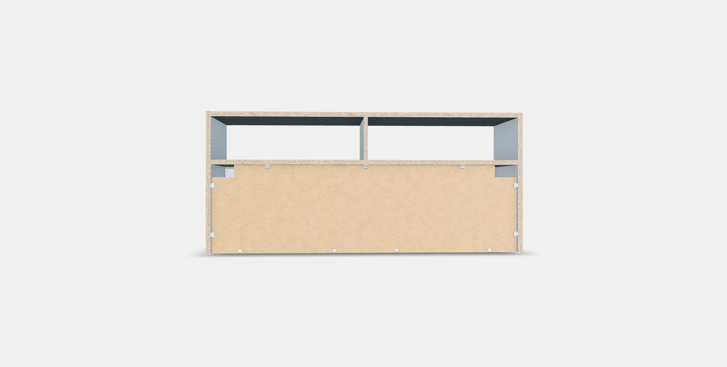 SPIKSMED TV bench Low-poly 3D model_14