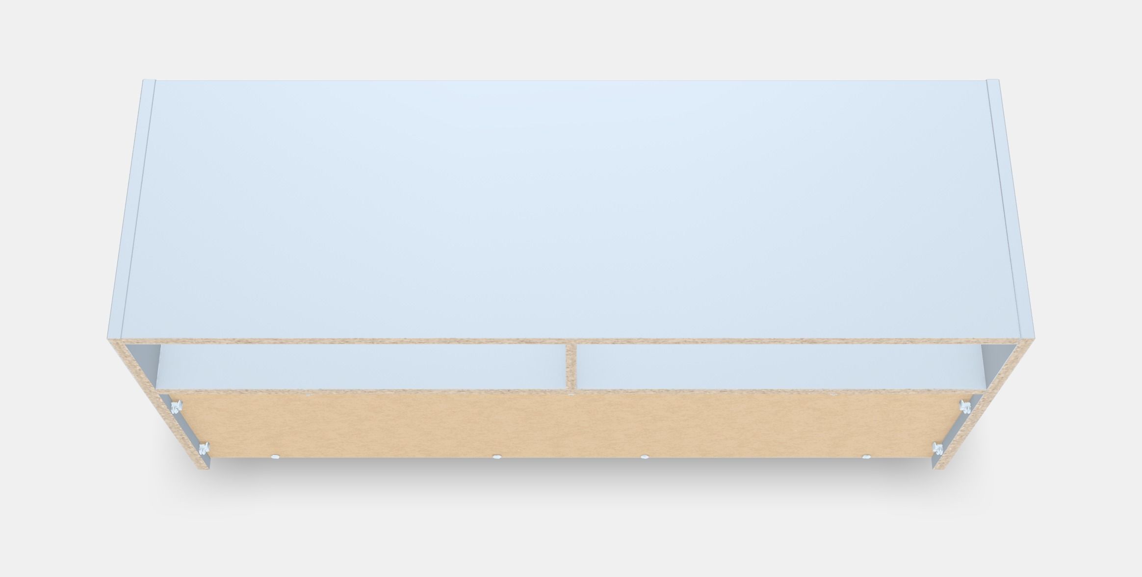 SPIKSMED TV bench Low-poly 3D model_4