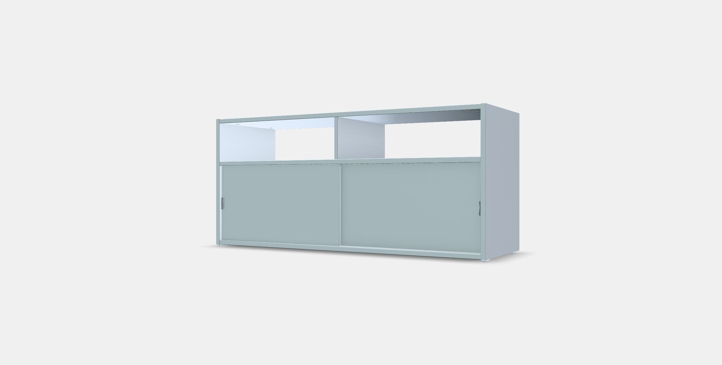 SPIKSMED TV bench Low-poly 3D model_12
