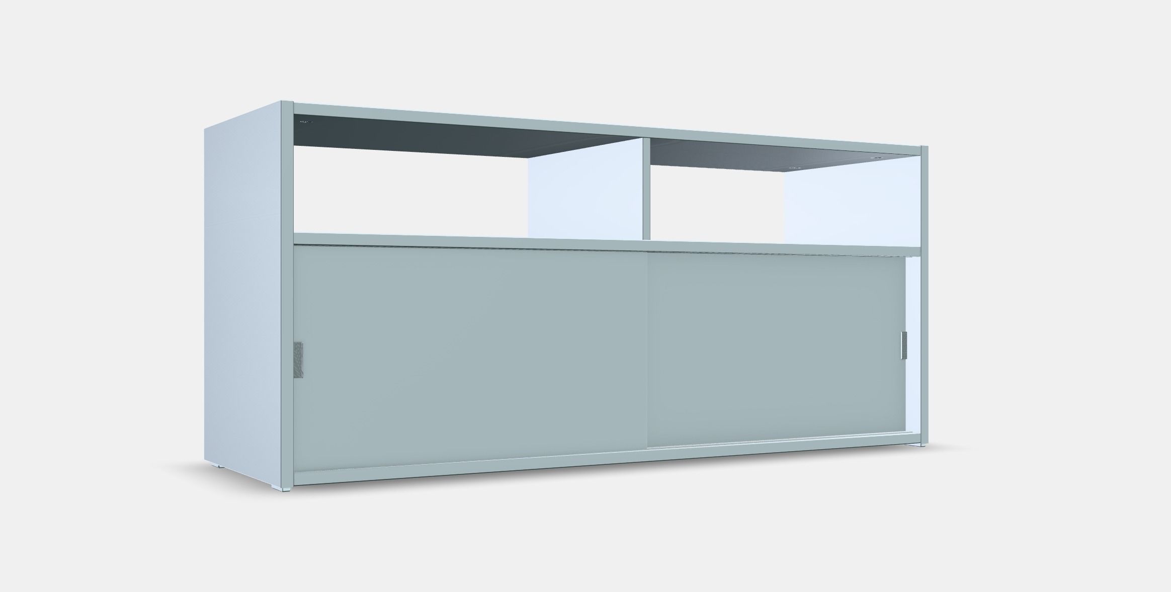 SPIKSMED TV bench Low-poly 3D model_9