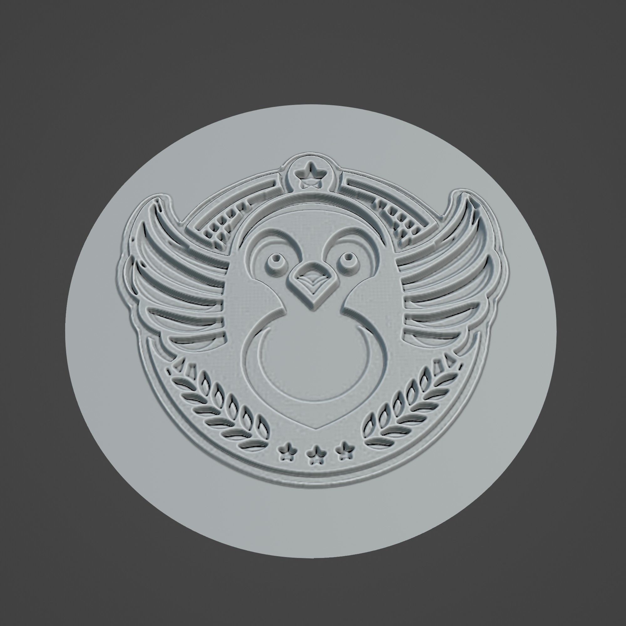 Little Blue Penguin Animal 3D print model_3