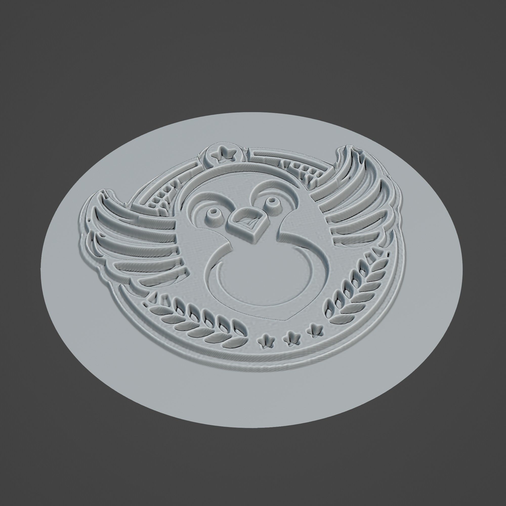 Little Blue Penguin Animal 3D print model_2