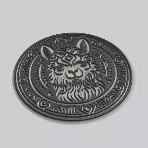 Alpaca Animal 3D print model