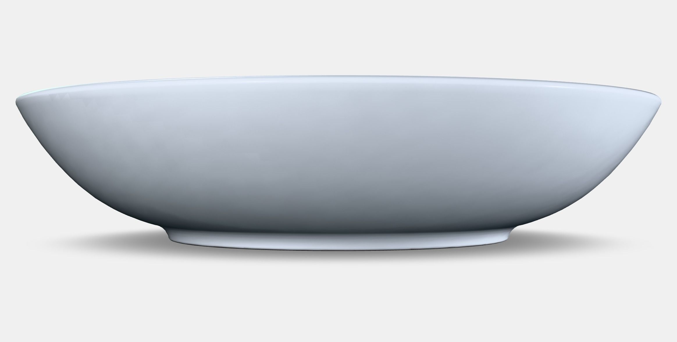 GODMIDDAG Deep plate Low-poly 3D model_2