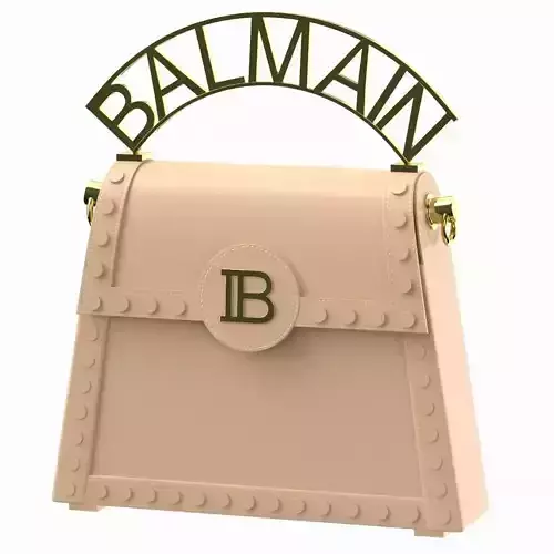 Balmain B Buzz Dynasty Small Bag Cream