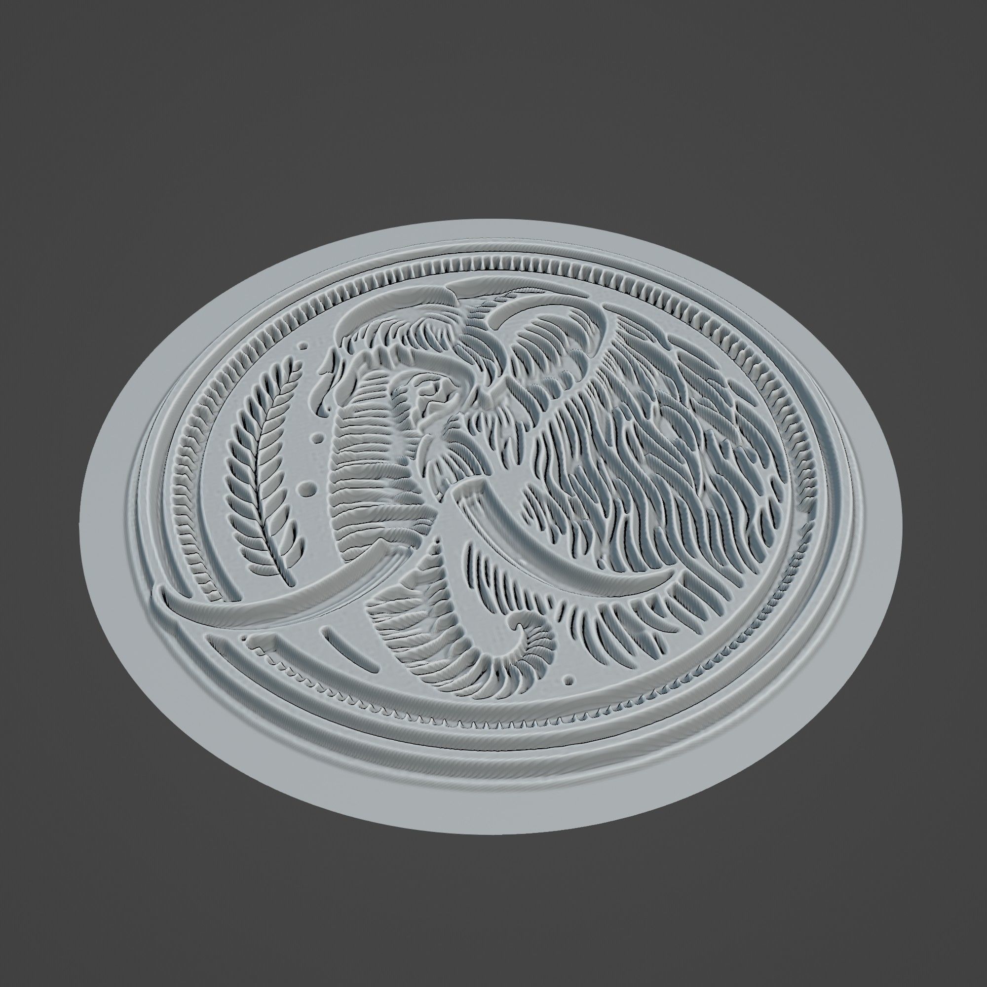 Mammoth Animal 3D print model_2