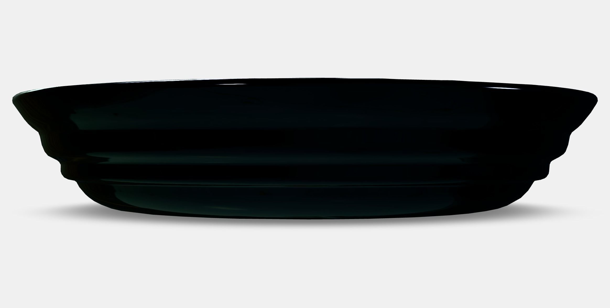 NATBARB Deep plate Low-poly 3D model_2