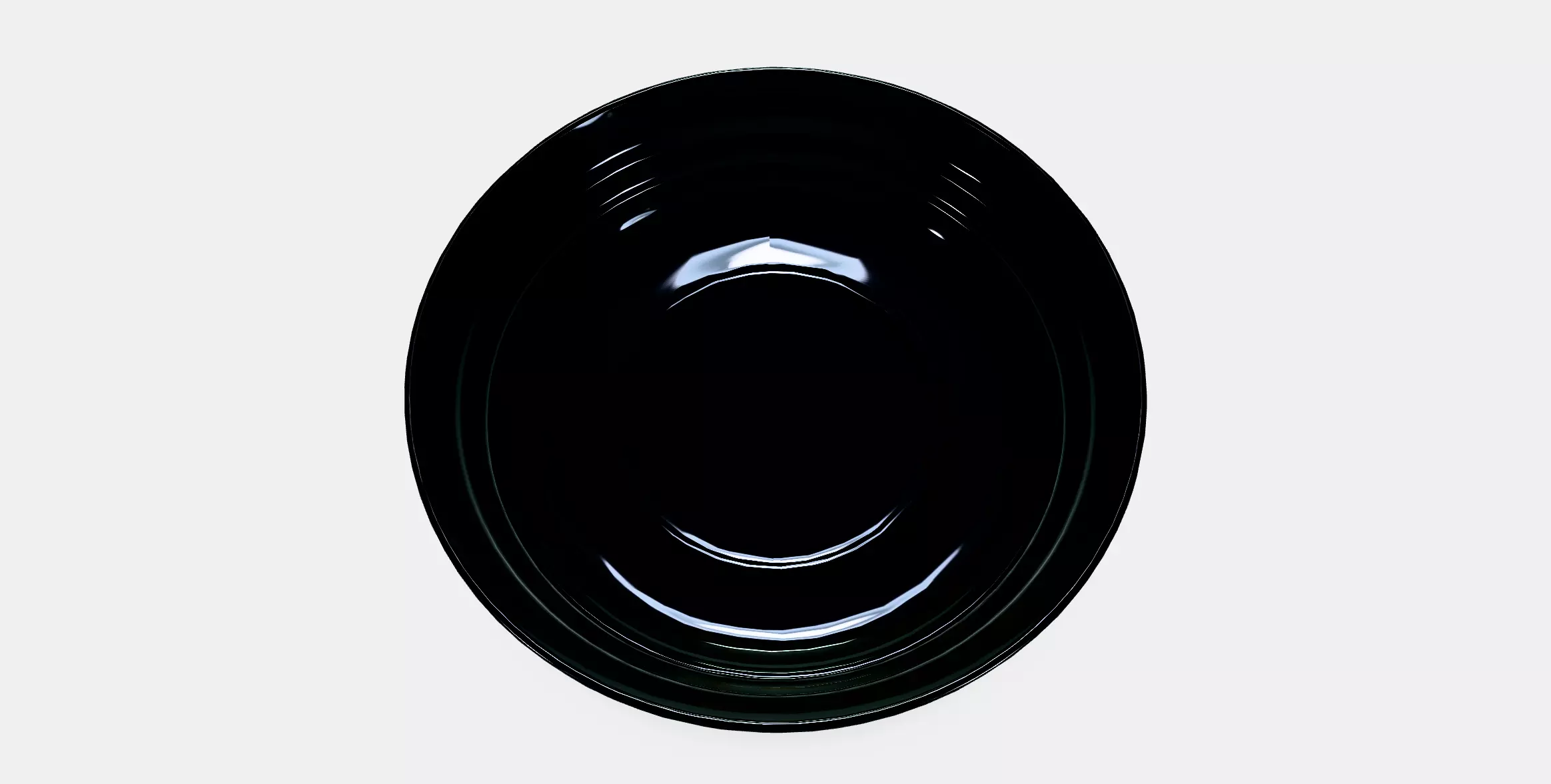 NATBARB Deep plate Low-poly 3D model_0