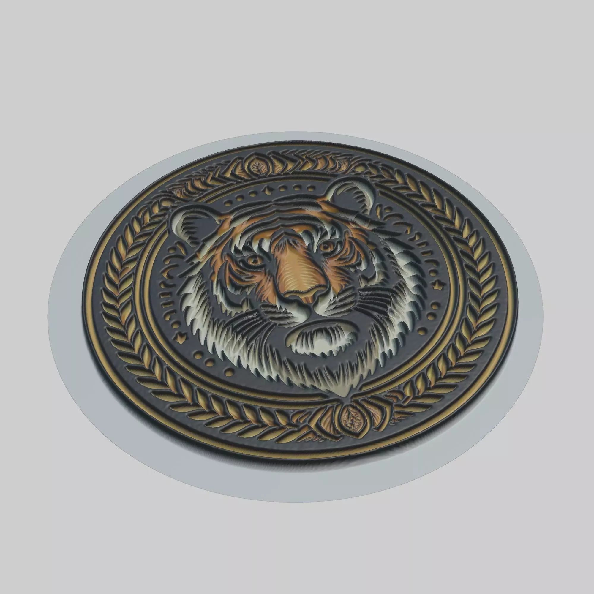 Bengal Tiger Animal 3D print model_0