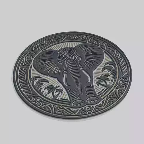 African Elephant Animal