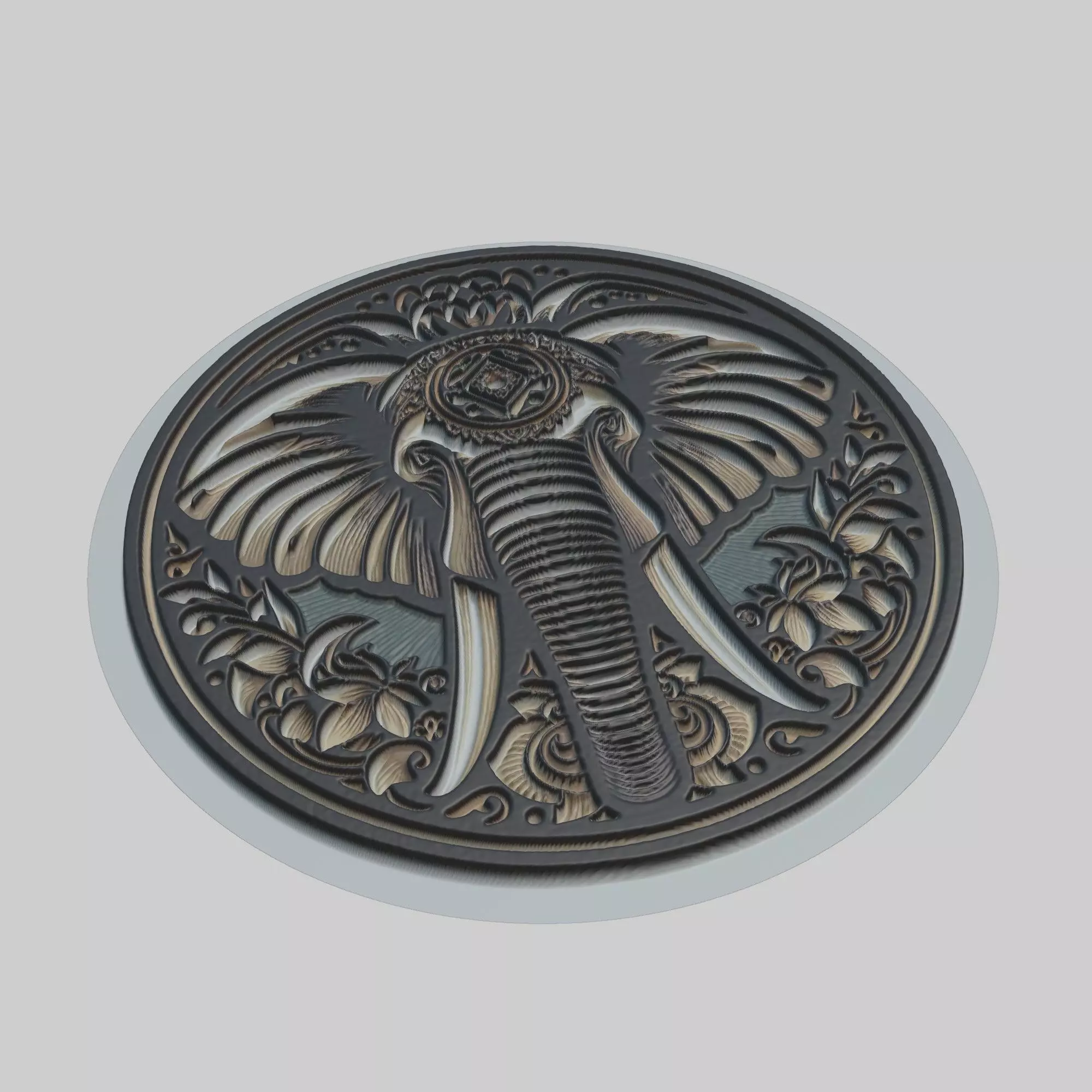 African Elephant Animal 3D print model_0