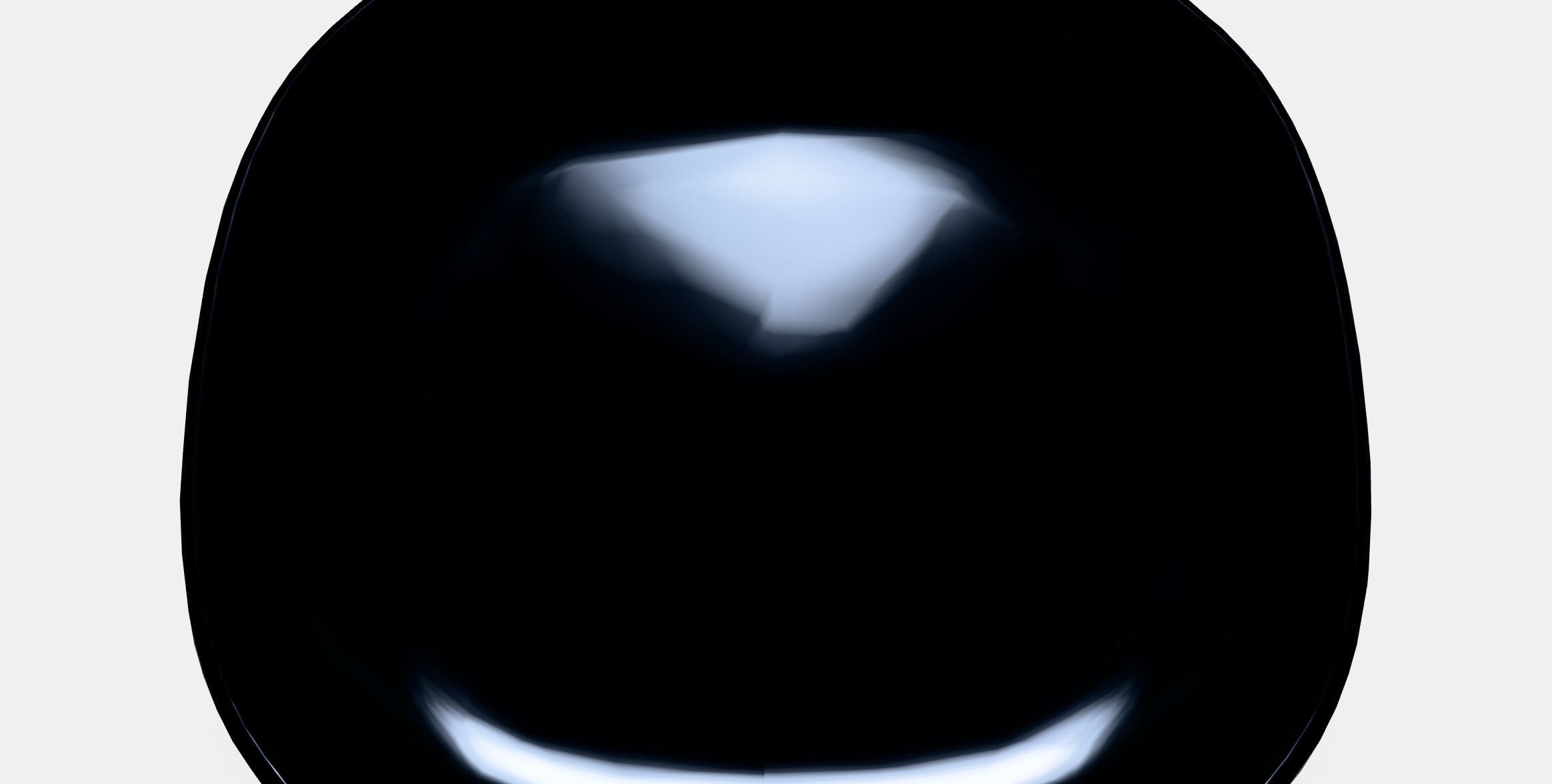 BACKIG Side plate Low-poly 3D model_5