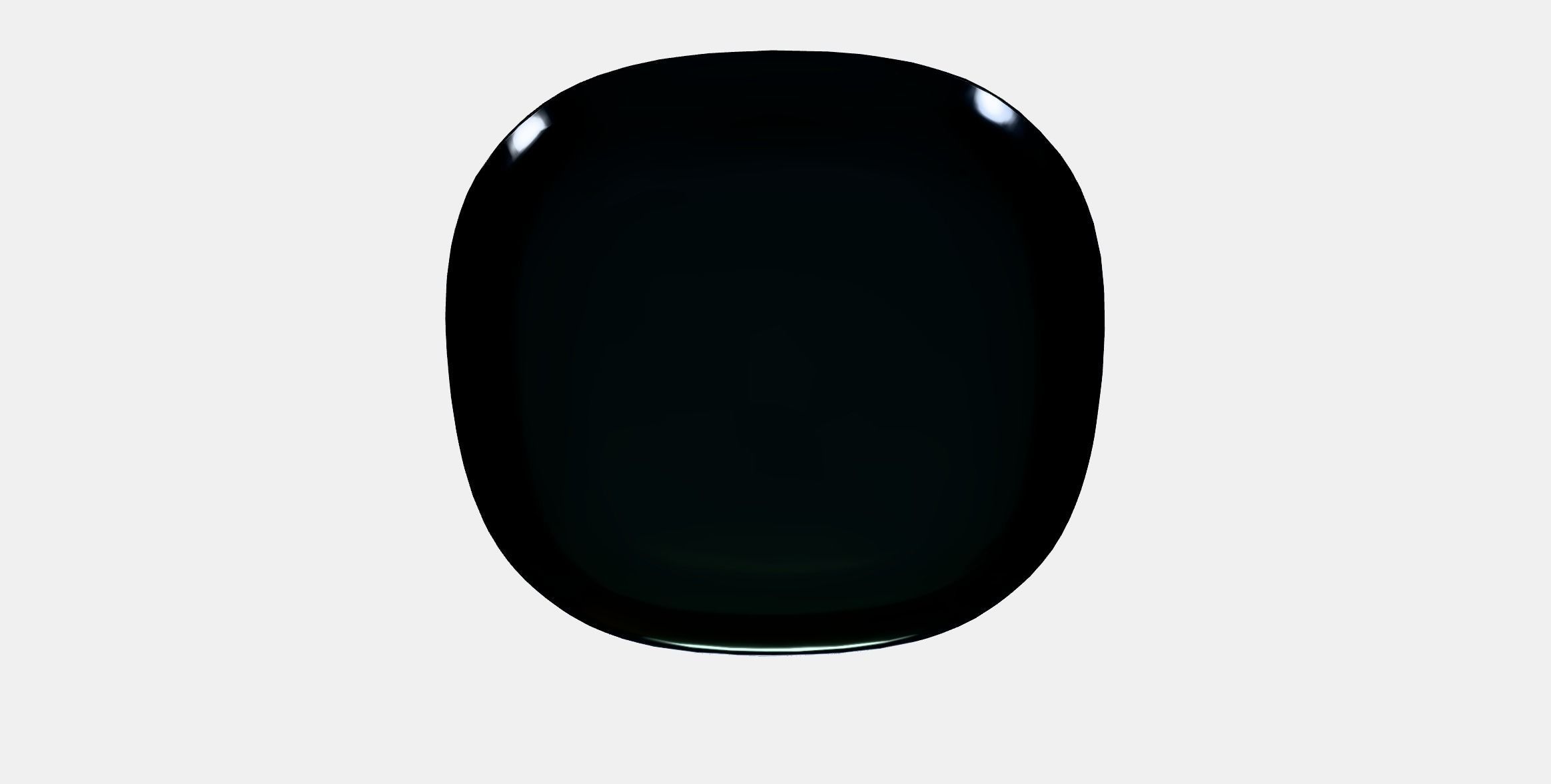 BACKIG Side plate Low-poly 3D model_7