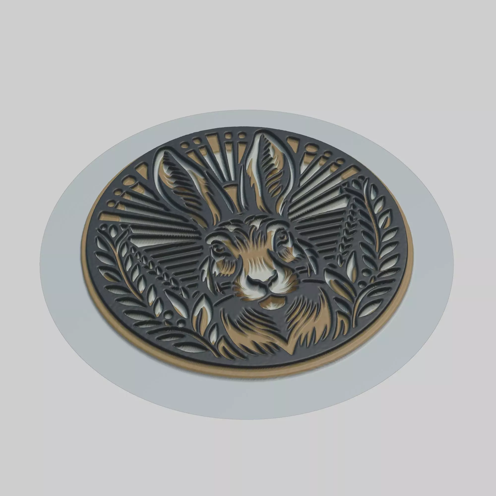 Wild Rabbit Animal 3D print model_0