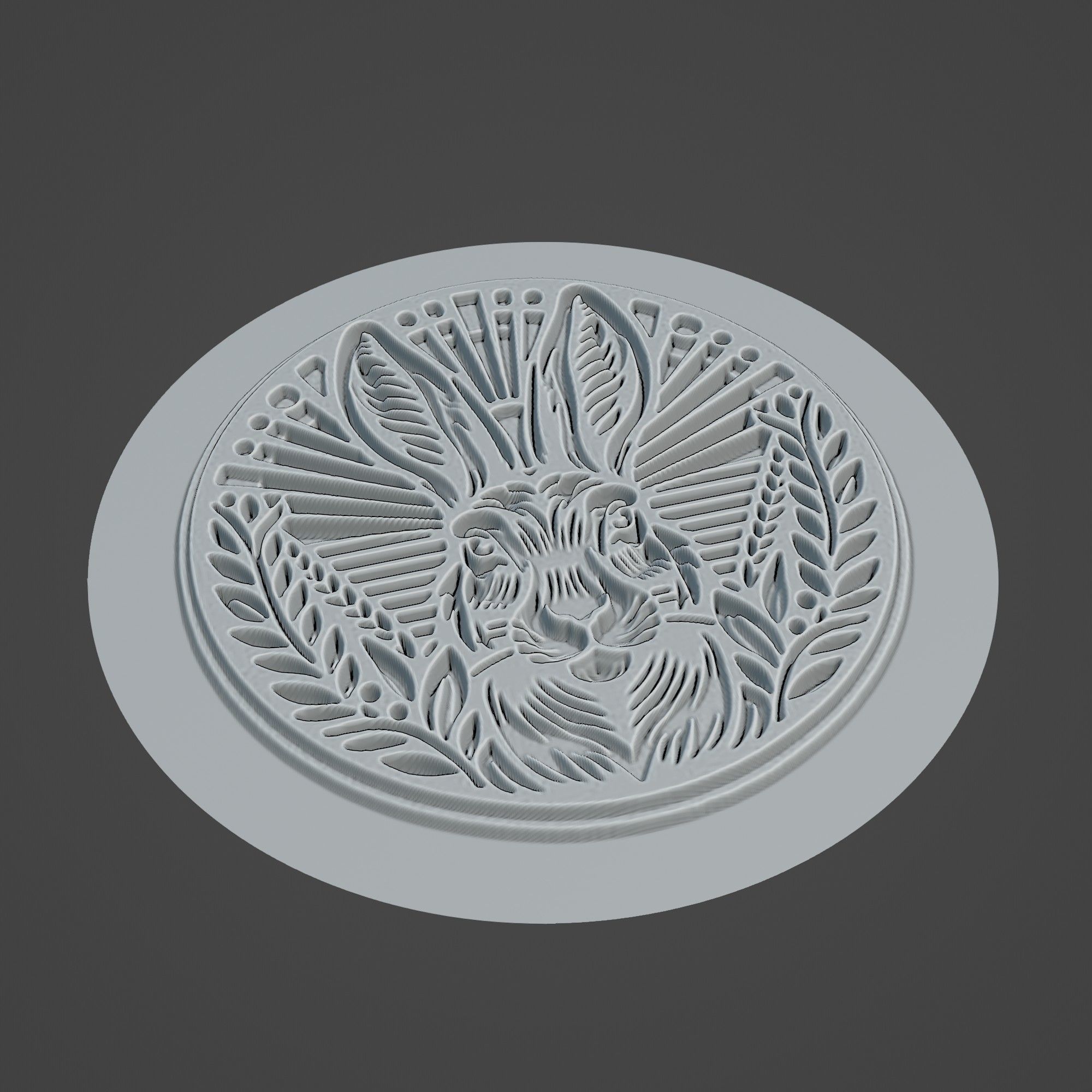 Wild Rabbit Animal 3D print model_2