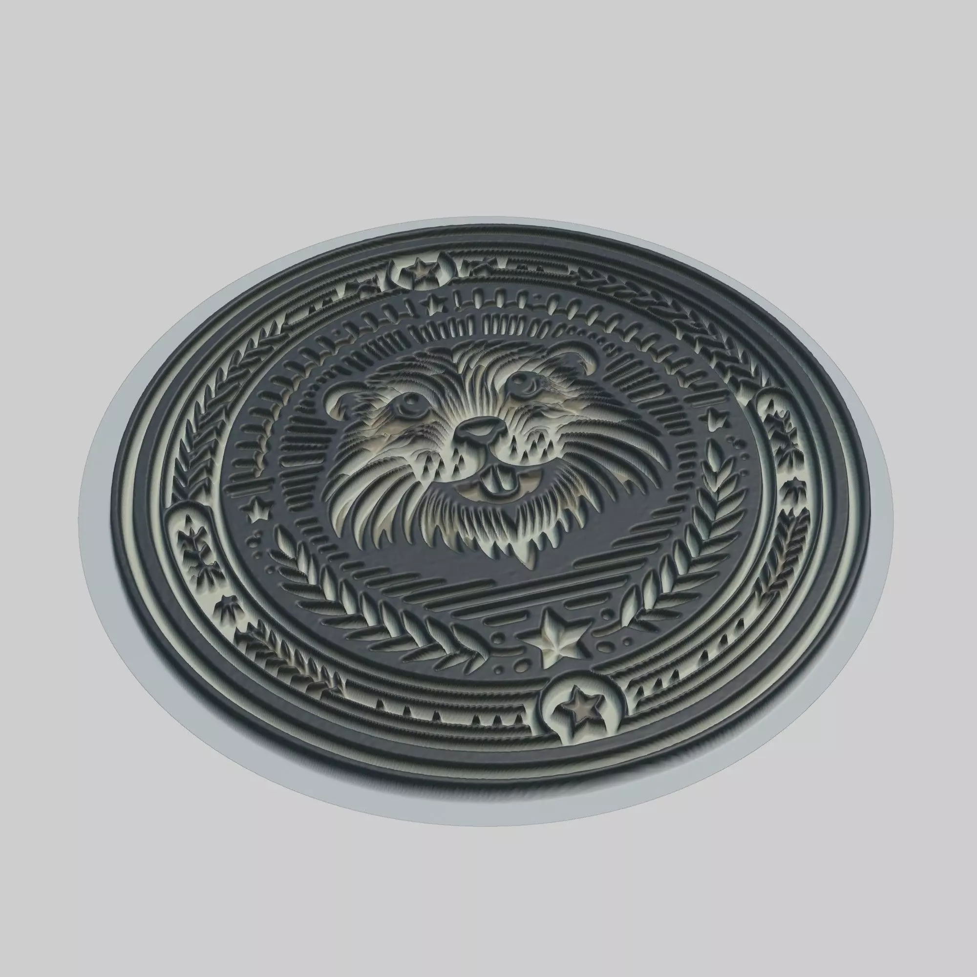 Muskrat Animal 3D print model_0